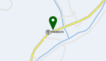 越知公民館の地図画像