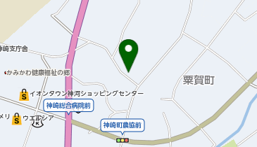 粟賀町公民館の地図画像