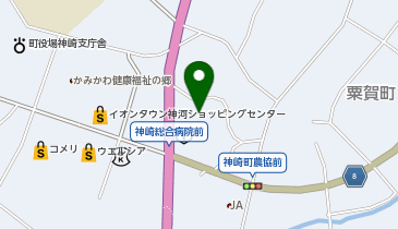 公立神崎総合病院の地図画像