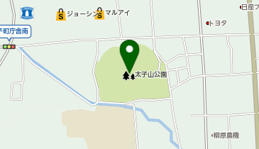太子山公園の地図画像