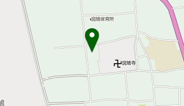 斑鳩幼稚園の地図画像