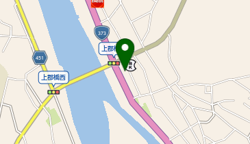 上郡公民館の地図画像