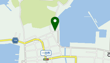 一日市区公民館の地図画像