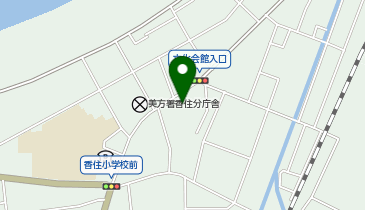 香住区公民館の地図画像