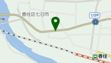 七日市区公民館の地図画像