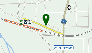 駅前コミュニティセンターの地図画像