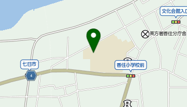 香住小学校(体育館)の地図画像