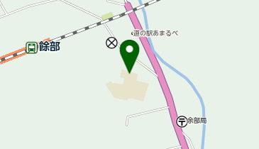 余部小学校(体育館)の地図画像