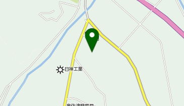 奥佐津地区公民館の地図画像