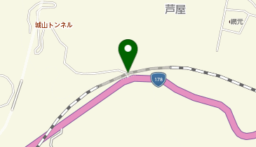 芦屋坂の地図画像
