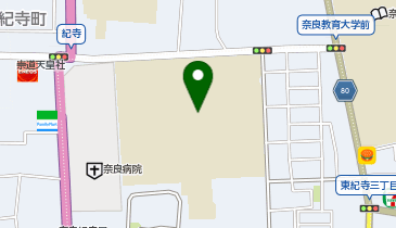 奈良女子大学附属中等教育学校の地図画像