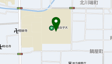 奈良女子大学の地図画像