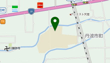 丹波市小学校の地図画像