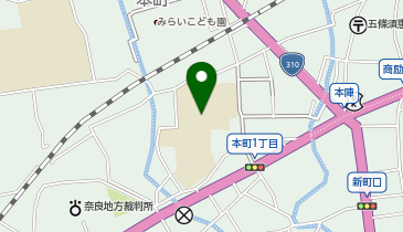 五條小学校の地図画像