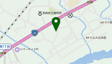 新町公民館の地図画像