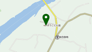 阪合部公民館の地図画像