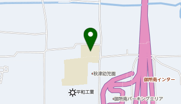 秋津小学校の地図画像