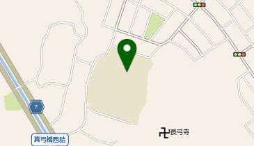 真弓小学校の地図画像