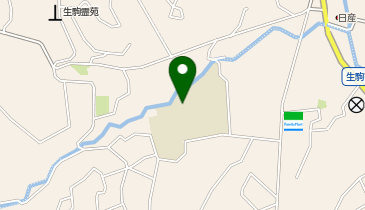 生駒中学校の地図画像