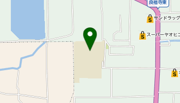 香芝市立鎌田小学校の地図画像