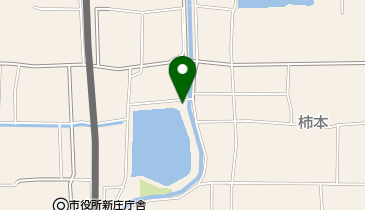 公民館柿本分館の地図画像