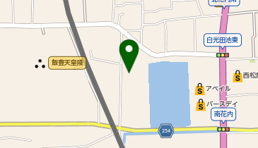 北花内コミュニティセンターの地図画像