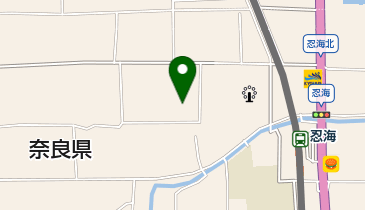 葛城市忍海集会所の地図画像