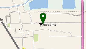 公民館勝根分館の地図画像