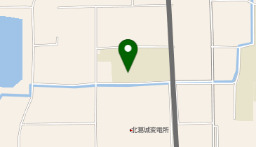 新庄北小学校体育館の地図画像
