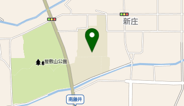 新庄中学校体育館の地図画像