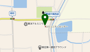 コミュニティセンターの地図画像