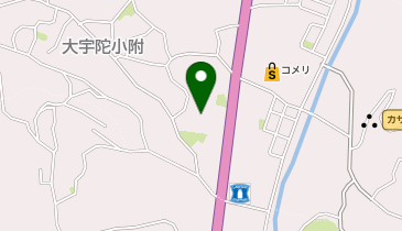 大宇陀人権交流センターの地図画像