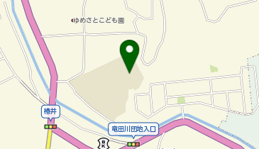 平群南小学校の地図画像