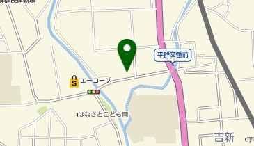 ふれあい交流センターの地図画像