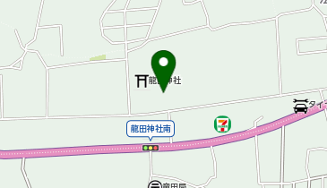 斑鳩町立たつた保育園の地図画像