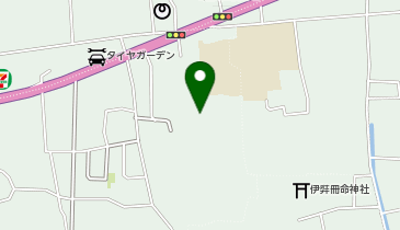 斑鳩町中央体育館の地図画像