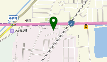 あつみ台公民館の地図画像