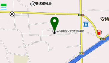 安堵町福祉保健センターの地図画像