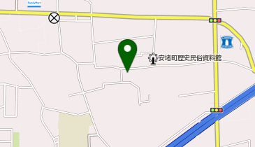 安堵町文化観光館「四弁花」の地図画像