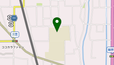 田原本中学校の地図画像