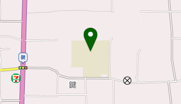 北小学校の地図画像