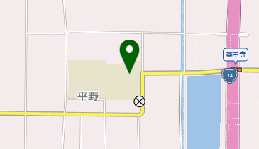 平野小学校の地図画像