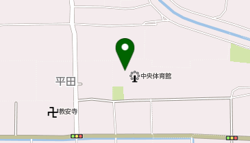 中央体育館の地図画像