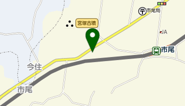 市尾公民館の地図画像