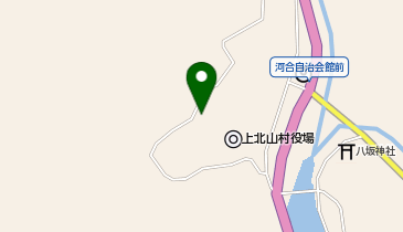 上北山村民総合会館の地図画像