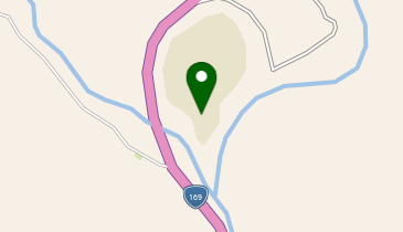 上北山小中学校体育館の地図画像