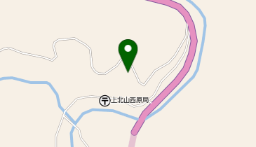 西原健康増進施設の地図画像