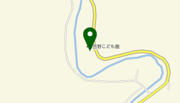東吉野こども園グラウンドの地図画像