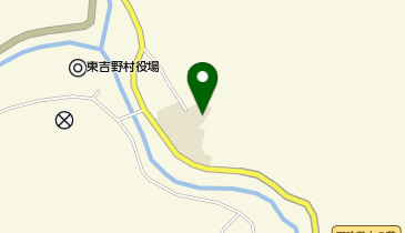 東吉野小学校体育館の地図画像