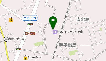 和歌山ビッグ愛の地図画像